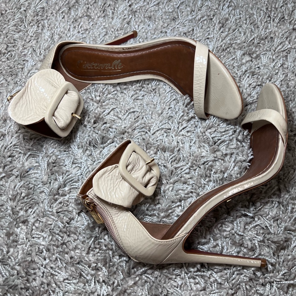 L’intervalle Women's Cream High Heels Sz 41